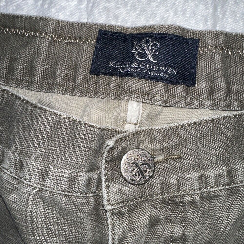 Kent & Curwen Mens Size 36 Light Brown Jeans
